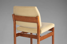 Load image into Gallery viewer, ON HOLD - Set of Six (6) Dining Chairs in Walnut and Original Vinyl in the Manner of Jens Risom, c. 1960s-ABT Modern
