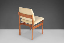 Load image into Gallery viewer, ON HOLD - Set of Six (6) Dining Chairs in Walnut and Original Vinyl in the Manner of Jens Risom, c. 1960s-ABT Modern
