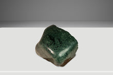 Load image into Gallery viewer, One of One Abstract Organic Modern &quot;Fractured Vase&quot; Sculpture in Guatemalan Green Marble by Mark Leblanc for Leblanc Studios, USA, c. 2020s-ABT Modern

