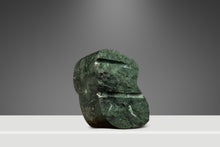 Load image into Gallery viewer, One of One Abstract Organic Modern &quot;Fractured Vase&quot; Sculpture in Guatemalan Green Marble by Mark Leblanc for Leblanc Studios, USA, c. 2020s-ABT Modern
