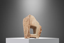 Load image into Gallery viewer, One of One Abstract Organic Modern &quot;Window&quot; Sculpture Carved in Solid Pink Alabaster by Mark Leblanc for Leblanc Studios, USA, c. 2020s-ABT Modern
