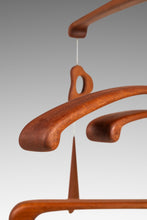 Load image into Gallery viewer, Organic Modern Hanging Nursery Mobile in Solid Sapele by Marc Leblanc for Leblanc Studios, USA, c. 2020&#39;s-ABT Modern
