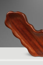 Load image into Gallery viewer, Organic Modern Serving Tray / Key Holder / Catch-All Hand-Carved in Solid Sapele by Mark Leblanc for Leblanc Studios, USA, c. 2020&#39;s-ABT Modern
