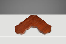 Load image into Gallery viewer, Organic Modern Serving Tray / Key Holder / Catch-All Hand-Carved in Solid Sapele by Mark Leblanc for Leblanc Studios, USA, c. 2020&#39;s-ABT Modern
