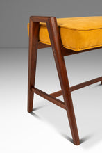 Load image into Gallery viewer, Original Piano Bench in Walnut &amp; Velour for the Baldwin Acrosonic Spinet Piano by Manual Arts, USA, c. 1960s-ABT Modern
