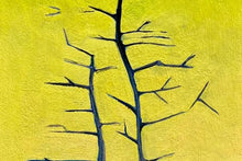 Load image into Gallery viewer, Osprey Nest by James Mattison, 12x24, Oil on Wood Canvas, 2024-ABT Modern
