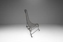 Load image into Gallery viewer, Oversized Modernist Wrought Iron Sculptural "Spine Chair" in the Manner of Andre Dubreuil, United States, c. 1980s-ABT Modern
