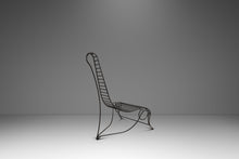 Load image into Gallery viewer, Oversized Modernist Wrought Iron Sculptural "Spine Chair" in the Manner of Andre Dubreuil, United States, c. 1980s-ABT Modern
