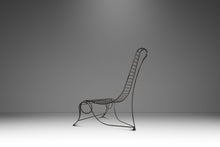 Load image into Gallery viewer, Oversized Modernist Wrought Iron Sculptural "Spine Chair" in the Manner of Andre Dubreuil, United States, c. 1980s-ABT Modern
