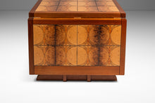 Load image into Gallery viewer, Ox Art Style Mid-Century Modern Teak Drop Leaf Table with Original Tile Design by Trion, Denmark, c. 1970s-ABT Modern
