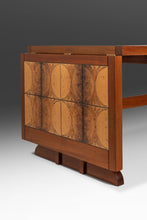 Load image into Gallery viewer, Ox Art Style Mid-Century Modern Teak Drop Leaf Table with Original Tile Design by Trion, Denmark, c. 1970s-ABT Modern
