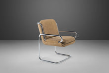 Load image into Gallery viewer, Pair of Lounge Chairs Tubular Chrome Lounge Chairs by Dunbar Dux, c. 1970s-ABT Modern
