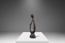 Load image into Gallery viewer, Post Modern Abstract Hand-Carved Mother &amp; Child Sculpture, USA, c. 1970&#39;s-ABT Modern
