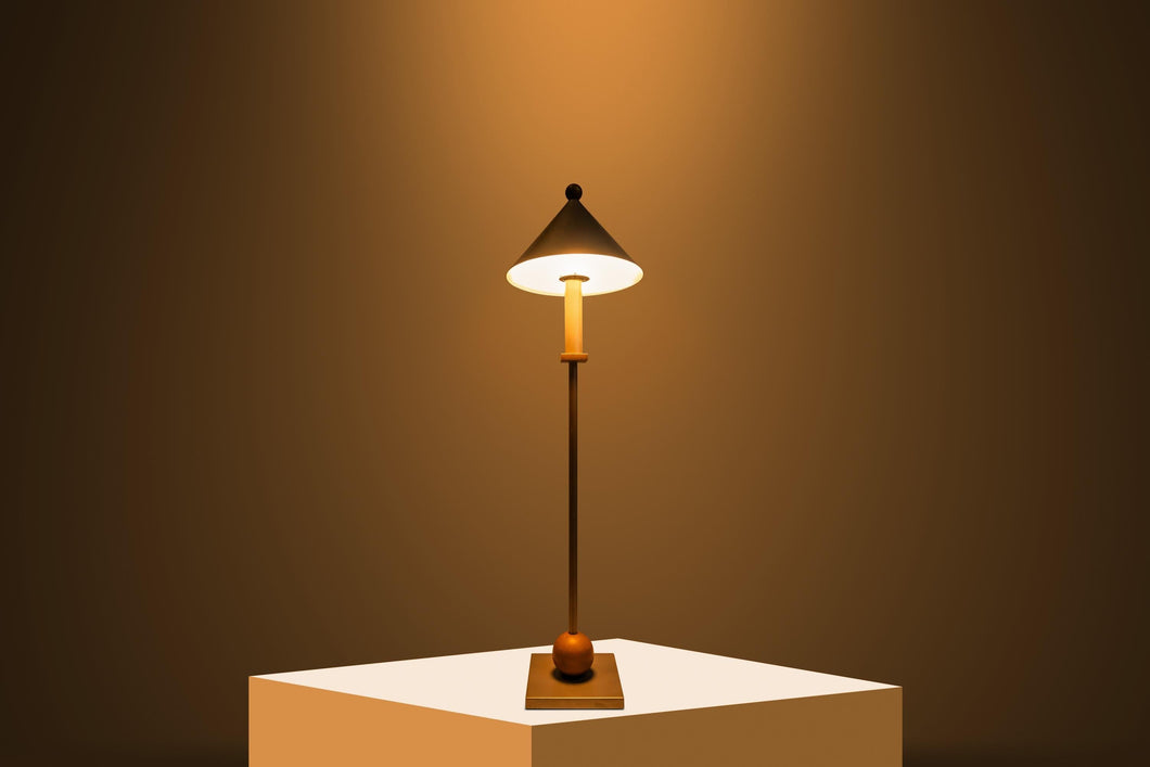 Post Modern Memphis Style Table Lamp by George Kovacs for Sonneman, USA, c. 1990s-ABT Modern