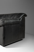 Load image into Gallery viewer, Post Modern Three Seat Sofa in Orignal Leather by Natuzzi Attributed to Pierluigi Cerri, Italy, c. 1990&#39;s-ABT Modern
