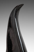 Load image into Gallery viewer, Post Modern Two-Piece Sculpture in Solid Black Marble, USA, c. 1980&#39;s-ABT Modern

