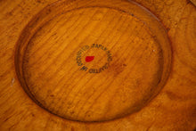 Load image into Gallery viewer, Post War Organic Modern Wood Turned Serving Bowl in Solid Hinoki Cedar, Occupied Japan, c. 1940s-ABT Modern
