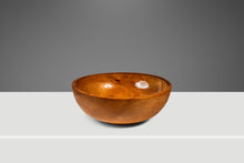 Load image into Gallery viewer, Post War Organic Modern Wood Turned Serving Bowl in Solid Hinoki Cedar, Occupied Japan, c. 1940s-ABT Modern
