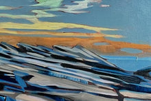 Load image into Gallery viewer, Prouts Neck Sunset by James Mattison, 18x24, Oil on Wood Canvas, 2025-ABT Modern
