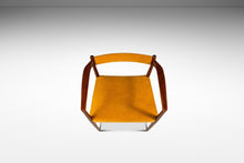 Load image into Gallery viewer, RARE Danish Mid-Century Modern Sculpted Armchair in Teak &amp; Velour by Helge Vestergaard Jensen for Peder Pederse, Denmark, c. 1960s-ABT Modern
