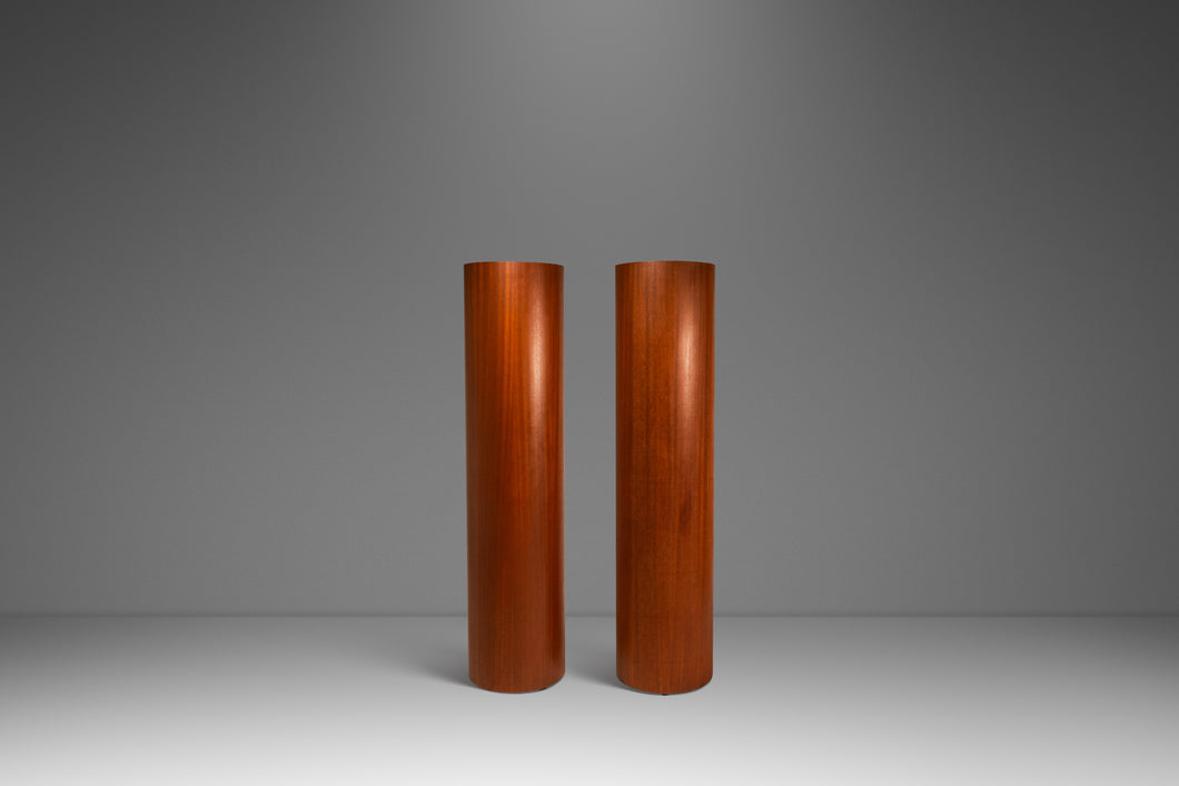 RARE Set of Two ( 2 ) Mid-Century Modern Art Deco Floor Lamps from Shelbourne Hotel, Miami Beach, USA, c. 1940s-ABT Modern