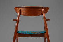 Load image into Gallery viewer, Rare Danish Mid-Century Modern Arm / Desk Chair in Teak by Harry Østergaard for Randers Møbelfabrik, Denmark, c. 1960s-ABT Modern
