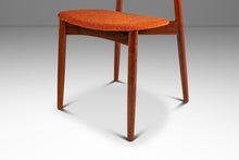 Load image into Gallery viewer, Rare Danish Mid-Century Modern Desk / Side Chair in Teak &amp; New Fabric by Harry Østergaard for Randers Møbelfabrik, Denmark, c. 1960s-ABT Modern
