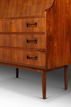 Load image into Gallery viewer, Rare Danish Mid-Century Modern Drop Down Secretary Desk in Walnut by Maurice Villency, Denmark, c. 1960s-ABT Modern
