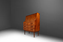 Load image into Gallery viewer, Rare Danish Mid-Century Modern Drop Down Secretary Desk in Walnut by Maurice Villency, Denmark, c. 1960s-ABT Modern
