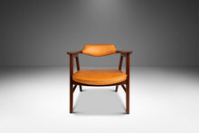 Load image into Gallery viewer, Rare Danish Mid-Century Modern Model 42 Arm Chair in Teak &amp; Leather by Erik Kirkegaard for Høng Stolefabrik, Denmark, c. 1950&#39;s-ABT Modern
