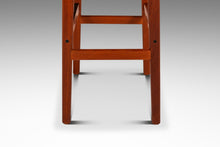 Load image into Gallery viewer, Rare Mid-Century Danish Modern Barstool in Teak &amp; Leather by Knud Bent for Korup Stolefabrik, Denmark, c. 1960s-ABT Modern
