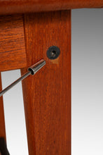 Load image into Gallery viewer, Rare Mid-Century Danish Modern Barstool in Teak &amp; Leather by Knud Bent for Korup Stolefabrik, Denmark, c. 1960s-ABT Modern

