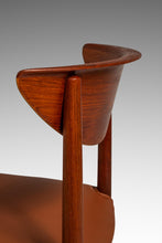 Load image into Gallery viewer, Rare Mid-Century Danish Modern Model 317 Chair in Teak and Leather by Peter Hvidt &amp; Orla Mølgaard for Søborg Møbelfabrik, Denmark, c. 1960s-ABT Modern
