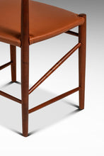 Load image into Gallery viewer, Rare Mid-Century Danish Modern Model 317 Chair in Teak and Leather by Peter Hvidt &amp; Orla Mølgaard for Søborg Møbelfabrik, Denmark, c. 1960s-ABT Modern
