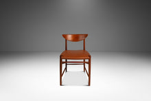 Load image into Gallery viewer, Rare Mid-Century Danish Modern Model 317 Chair in Teak and Leather by Peter Hvidt &amp; Orla Mølgaard for Søborg Møbelfabrik, Denmark, c. 1960s-ABT Modern
