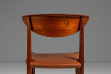 Load image into Gallery viewer, Rare Mid-Century Danish Modern Model 317 Chair in Teak and Leather by Peter Hvidt &amp; Orla Mølgaard for Søborg Møbelfabrik, Denmark, c. 1960s-ABT Modern
