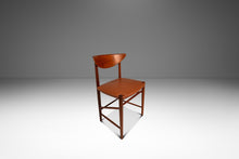 Load image into Gallery viewer, Rare Mid-Century Danish Modern Model 317 Chair in Teak and Leather by Peter Hvidt &amp; Orla Mølgaard for Søborg Møbelfabrik, Denmark, c. 1960s-ABT Modern
