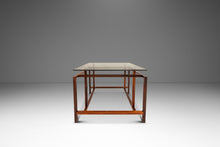 Load image into Gallery viewer, Rare Mid-Century Danish Modern Rosewood &amp; Smoked Glass End Table by Henning Nørgaard for Komfort of Denmark, c. 1960's-ABT Modern
