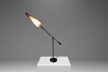 Load image into Gallery viewer, Rare Mid-Century Industrial Post Modern Articulating UFO Table / Desk Lamp by Robert Sonneman for Kovacs, USA, c. 1990s-ABT Modern
