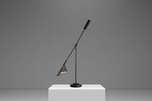 Load image into Gallery viewer, Rare Mid-Century Industrial Post Modern Articulating UFO Table / Desk Lamp by Robert Sonneman for Kovacs, USA, c. 1990s-ABT Modern
