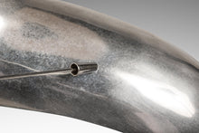 Load image into Gallery viewer, Rare Mid-Century Italian Modern Atomic Era Table Lamp in Solid Aluminum, Italy, c. 1960s-ABT Modern
