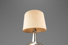 Load image into Gallery viewer, Rare Mid-Century Italian Modern Atomic Era Table Lamp in Solid Aluminum, Italy, c. 1960s-ABT Modern
