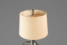 Load image into Gallery viewer, Rare Mid-Century Italian Modern Atomic Era Table Lamp in Solid Aluminum, Italy, c. 1960s-ABT Modern
