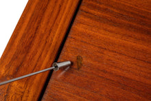 Load image into Gallery viewer, Rare Mid-Century Modern Baldwin Acrosonic Spinet Piano in Walnut, Brass &amp; Cane, USA, c. 1960s-ABT Modern
