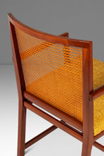 Load image into Gallery viewer, Rare Mid-Century Modern Cane-Backed Armchair in Walnut &amp; Bouclé by Michael Taylor for Baker Furniture (New World Collection), USA, c. 1960s-ABT Modern

