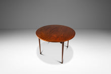 Load image into Gallery viewer, Rare Mid-Century Modern Extension Dining Table in Walnut w/ 2 Leaves Attributed to Singer and Sons, USA, c. 1960's-ABT Modern
