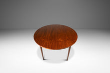 Load image into Gallery viewer, Rare Mid-Century Modern Extension Dining Table in Walnut w/ 2 Leaves Attributed to Singer and Sons, USA, c. 1960's-ABT Modern
