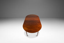 Load image into Gallery viewer, Rare Mid-Century Modern Extension Dining Table in Walnut w/ 2 Leaves Attributed to Singer and Sons, USA, c. 1960's-ABT Modern
