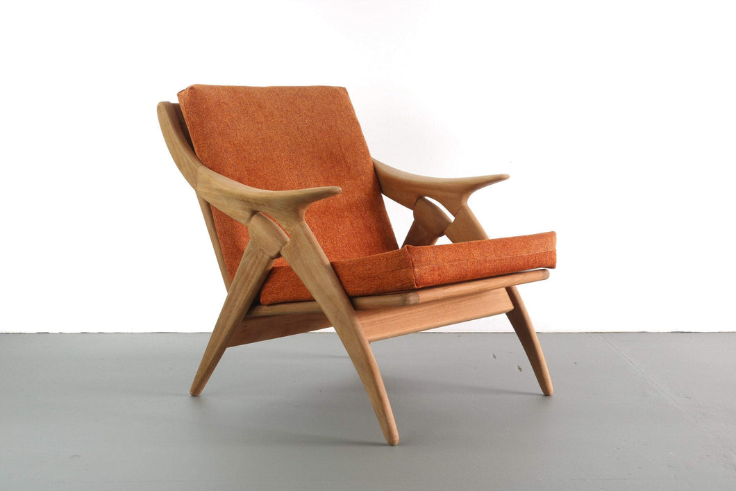 Rare Mid Century Modern Lounge Knot Chair by De Ster Gelderland-ABT Modern