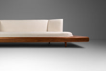Load image into Gallery viewer, Rare Mid-Century Modern Model 2006-S Platform Sofa in Walnut &amp; White Knoll Bouclé by Adrian Pearsall for Craft Associates, USA, c. 1960s-ABT Modern
